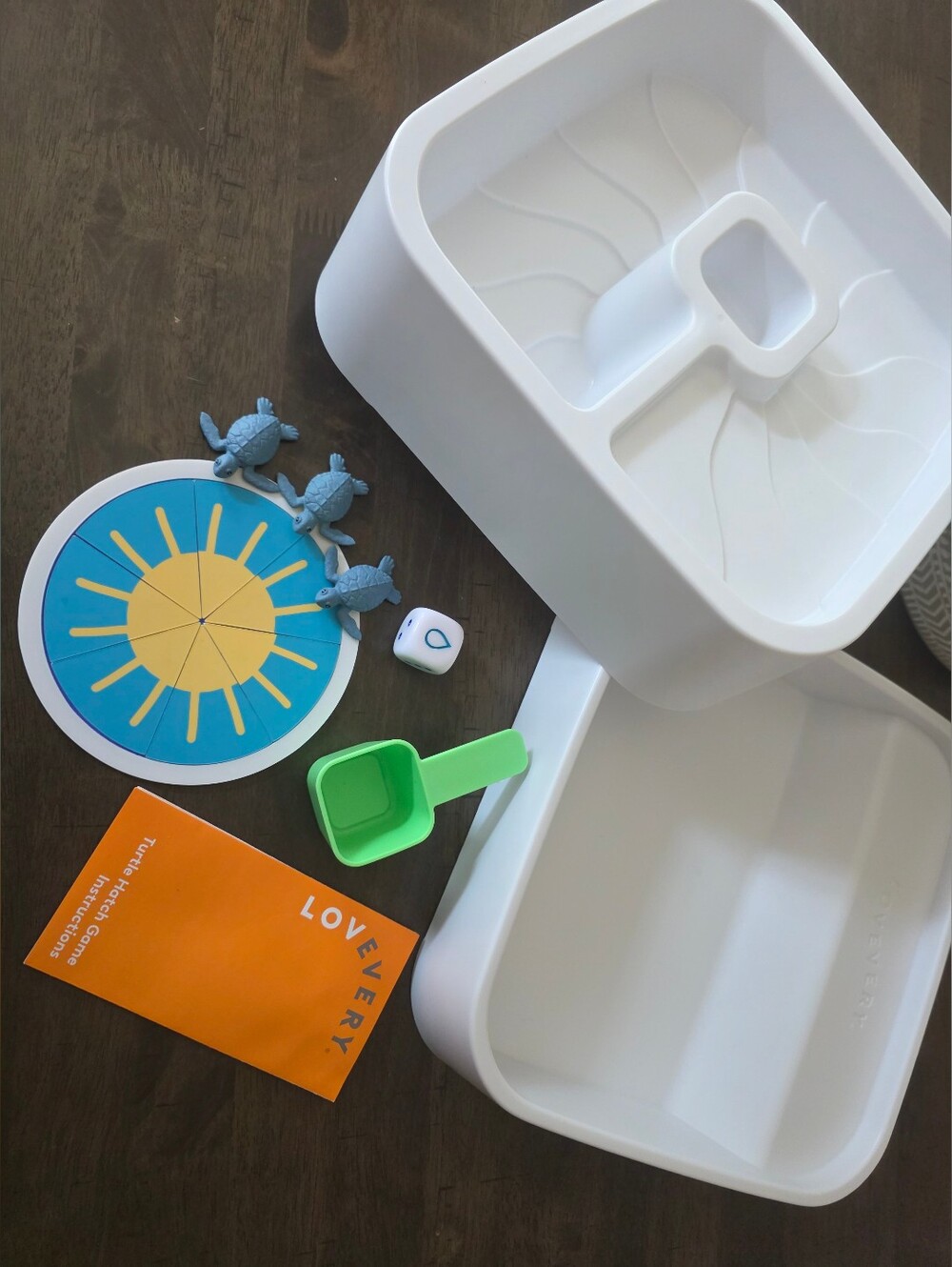 Lovevery Turtle Hatch Game from The Problem Solver kit